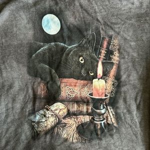 The Mountain Cat Witch Zip Up Hoodie